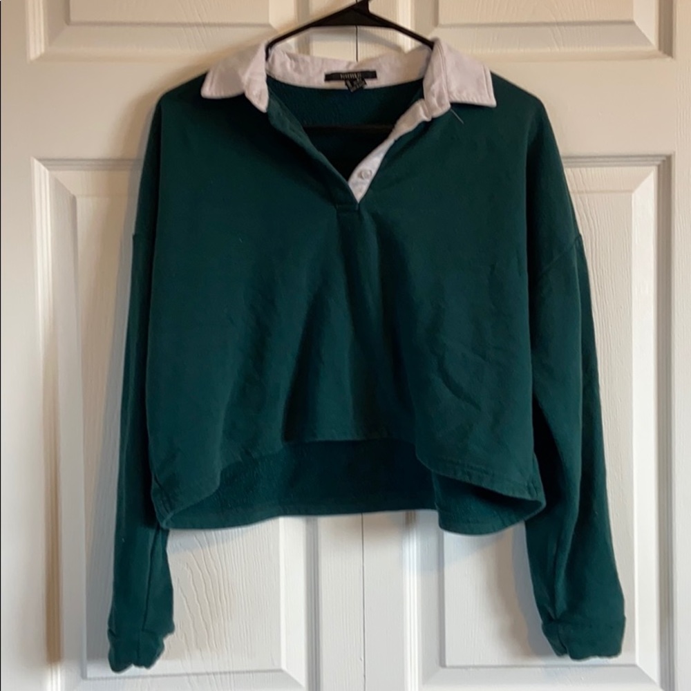 long sleeve polo shirt